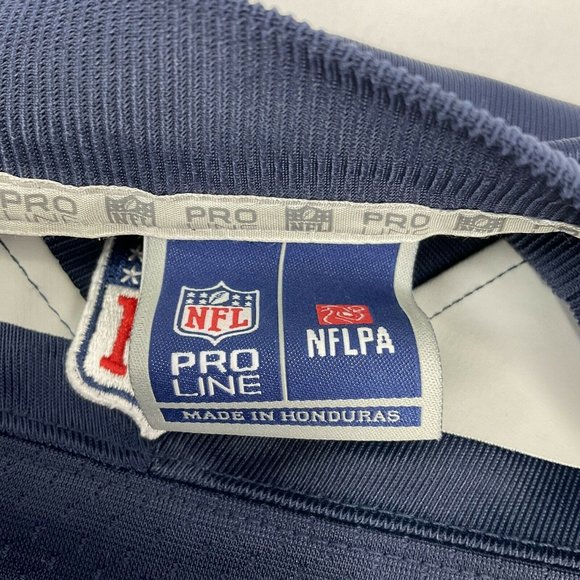 NFL Pro Line Jersey Sz Large Seattle Seahawks Chris Carson #32 Dark Navy Nwot - Picture 6 of 9